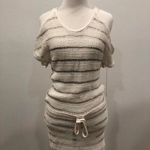 Armani Exchange Open Shoulder Top, Size XS